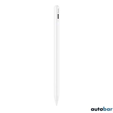 Стилус HOCO GM108 Smooth series fast charging capacitive pen for iPad White