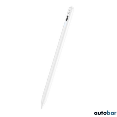 Стилус HOCO GM108 Smooth series fast charging capacitive pen for iPad White