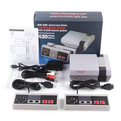 Ігрова приставка GAME NES 620 / 7724 два джойстики 620 вбудованих ігор 8bit Av-Вихід