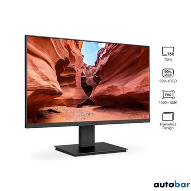 Монітор KOORUI 23.8 Business VA Black FHD 75HZ (24N1A)