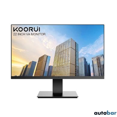 Монітор KOORUI 21.5 Business VA Black FHD 75Hz (22N1)