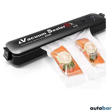 Вакуумний пакувальник VACUUM SEALER LP-11 (S+) нова модель дві кнопки. Колір: чорний