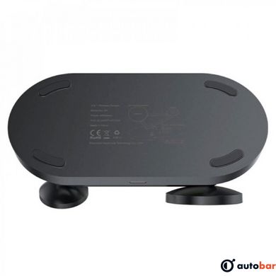 Бездротовий зарядний пристрій ACEFAST E9 desktop 3-in-1 wireless charging holder Black