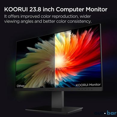 Монітор KOORUI 23.8 Business IPS Black FHD 100HZ (P02)