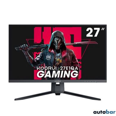 Монітор KOORUI 27 Gaming VA Black QHD 144HZ (27E1QA)