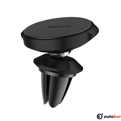 Тримач для мобiльного Baseus Small Ears Magnetic Air Outlet Type Black
