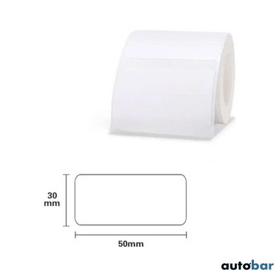 Етикетки NIIMBOT T50*30-230 White For B1/B21/B3S(A2A88358101)