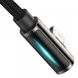 Кабель Baseus USB AM-Lightning M, 2 М, 2.4A, 90° Black, Legend Series Elbow (CALCS-A01)