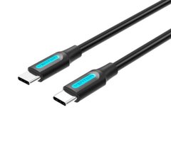 Кабель Vention USB 2.0 C Male to Male Cable 1M Black PVC Type (COSBF)