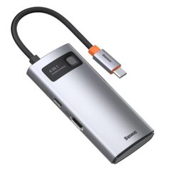 USB-Hub Baseus Metal Gleam Series 4-in-1 Multifunctional （Type-C to HDMI*1+USB3.0*1+USB2.0*1+PD*1） CAHUB-CY0G