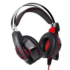 Навушники HOCO W102 Cool tour gaming headphones Red 6931474740922
