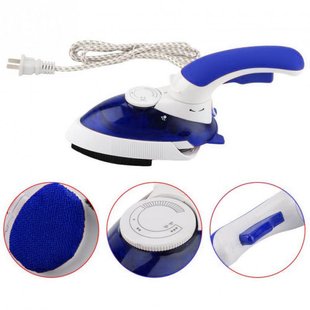 Відпарювач Mini Steam Iron HT-558B. Колір синій