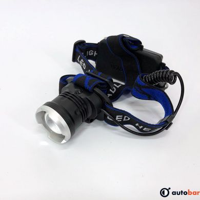 Налобний ліхтар Bailong BL-T24-P50 акумуляторний LED/Zoom 3 режими роботи