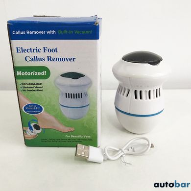 Набір для педикюру Pedi Vac Callus Remover With, універсальна пемза для ніг, шліфування для п'ят