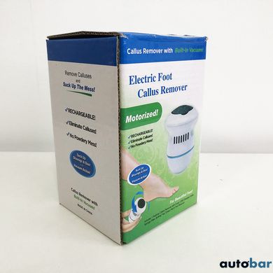 Набір для педикюру Pedi Vac Callus Remover With, універсальна пемза для ніг, шліфування для п'ят