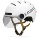 Захисний шолом Livall L23 (M) Ivory White (54-58см), сигнал поворотів та стопів, додаток, зйомний візор (пульт BR80 в комплекті не іде)