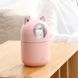 Зволожувач повітря Humidifier H2O Cat USB із котиком на 300мл. Колір: рожевий