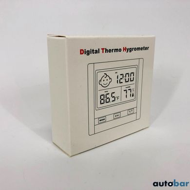 Цифровий термометр гігрометр Thermometer TH108, Домашній гігрометр, Термометр гігрометр кімнатний ws49346