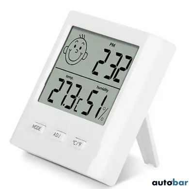 Цифровий термометр гігрометр Thermometer TH108, Домашній гігрометр, Термометр гігрометр кімнатний ws49346