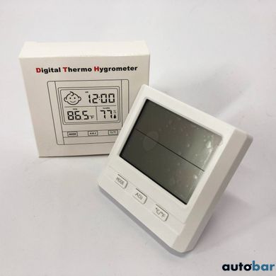 Цифровий термометр гігрометр Thermometer TH108, Домашній гігрометр, Термометр гігрометр кімнатний ws49346