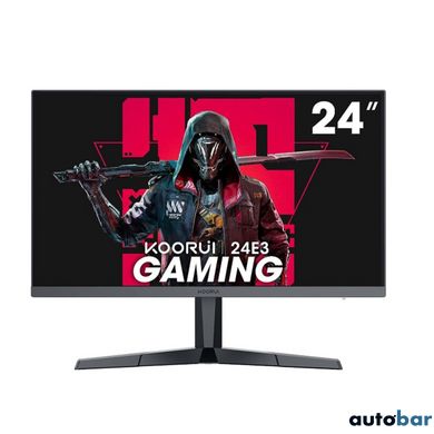 Монітор KOORUI 23.8 Gaming IPS Black FHD 165HZ (24E3)