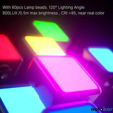 Відеосвітло Ulanzi Vijim light Black (UV-2495 VL120RGB)