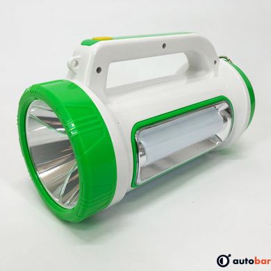 Ліхтар переносний кемпінг 6088-LED+COB із функцією PowerBank. Колір зелений