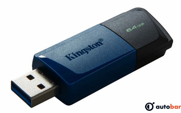 Flash Kingston USB 3.2 DT Exodia M 64GB Black/Blue DTXM/64GB