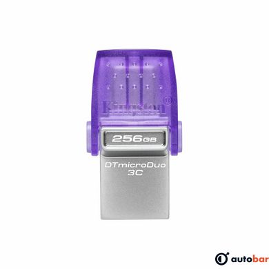 Flash Kingston USB 3.2 DT microDuo 3C 256GB (Type-A/Type-C) (200Mb/s)