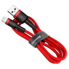 Кабель Baseus Cafule Cable USB For Lightning 1.5A 2m Red+Red CALKLF-C09
