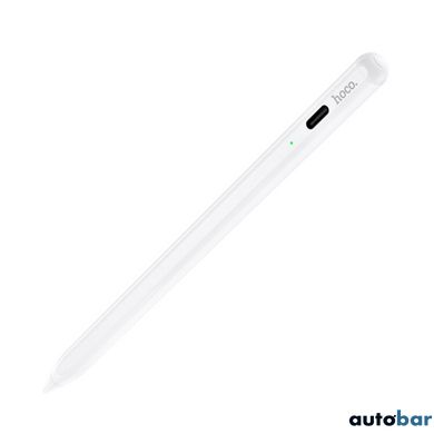 Стилус HOCO GM102 Smooth series active anti-mistake touch capacitive pen for iPAD White