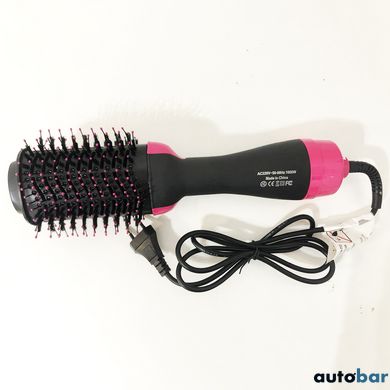 Фен Щітка гребінець 3в1 One step Hair Dryer 1000 Вт 3 режими випрямляч для укладання волосся стайлер з функцією іонізації