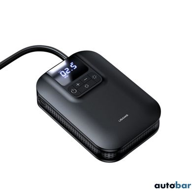 Автомобільний насос Usams US-ZB215 Mini Car Air Pump 5000mAh Black