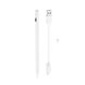 Стилус HOCO GM102 Smooth series active anti-mistake touch capacitive pen for iPAD White