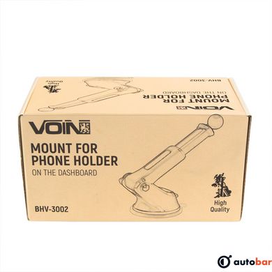 Кронштейн для тримача мобільного телефону BHV-3002, на присосці, телескопічна ніжка