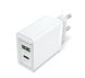 Зарядний пристрій Vention Two-Port USB(A+C) Wall Charger (18W/20W) EU-Plug White (FBBW0-EU)