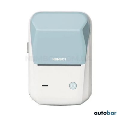 Термопринтер для друку наклейок NIIMBOT B1 Blue (1AC1222200A)