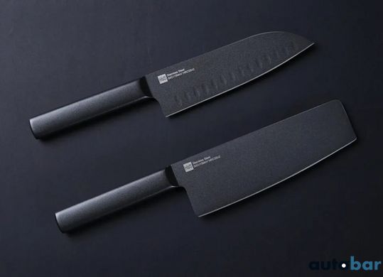 Набір ножів з 2 предметів Xiaomi HuoHou Heat Knife Set Black 2 pcs