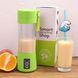 Блендер Smart Juice Cup Fruits USB. Колір синій