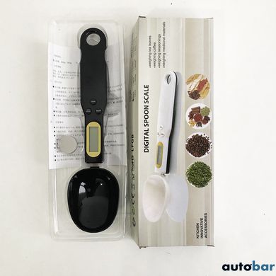 Ваги-ложка цифрові Digital Spoon Scale. Колір чорний