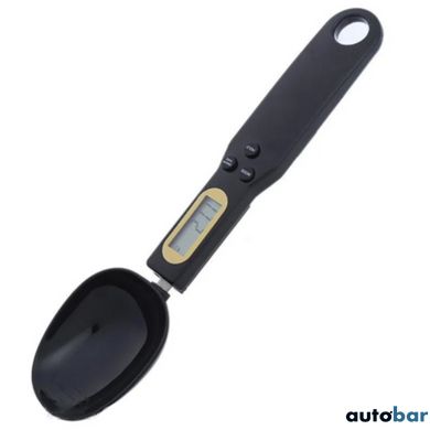 Ваги-ложка цифрові Digital Spoon Scale. Колір чорний