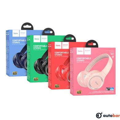Навушники HOCO W41 Charm BT headphones Pink