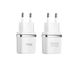 Мережевий зарядний пристрій HOCO C11 Smart single USB (Micro cable)charger set White 6957531047742