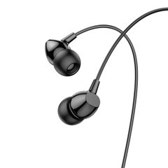Навушники HOCO M94 universal earphones with microphone Black 6931474767202