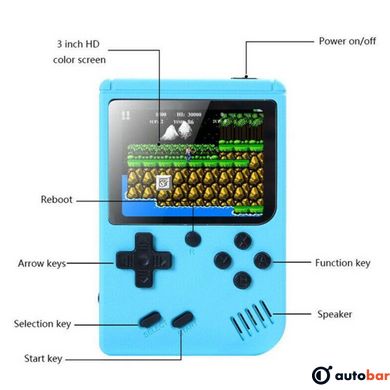 Портативна ігрова консоль GameX MKL800 Blue