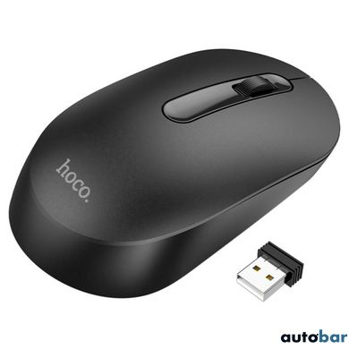 Миша HOCO GM14 Platinum 2.4G business wireless mouse Black