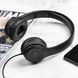 Навушники HOCO W21 Graceful charm wire control headphones Black