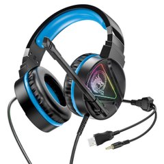 Навушники HOCO W104 Drift gaming headphones Blue 6931474749826