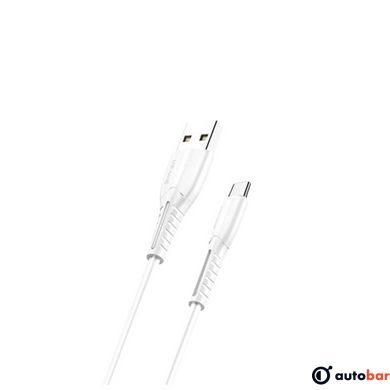 МЗП Usams Travel Charging Set Send-Tu Series (T20 Dual USB Round Charger+U35 Type-C cable) White