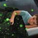 Плед, що світиться в темряві, плюшеве покривало Blanket kids Magic Star 150х100 см флісова ковдра. Колір: сірий